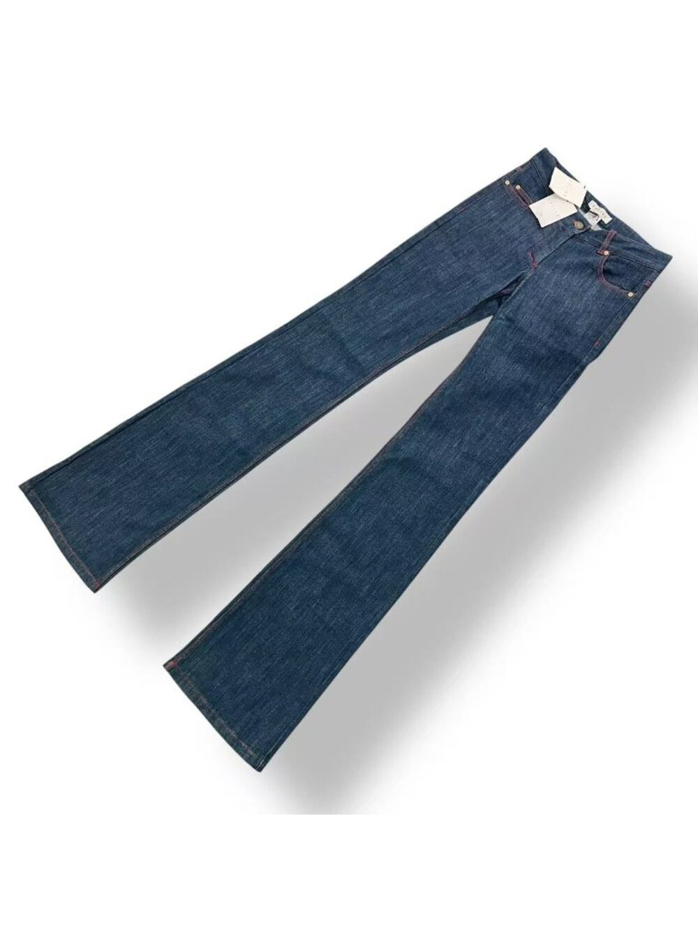 Celine Cotton Denim Pants Blue 34